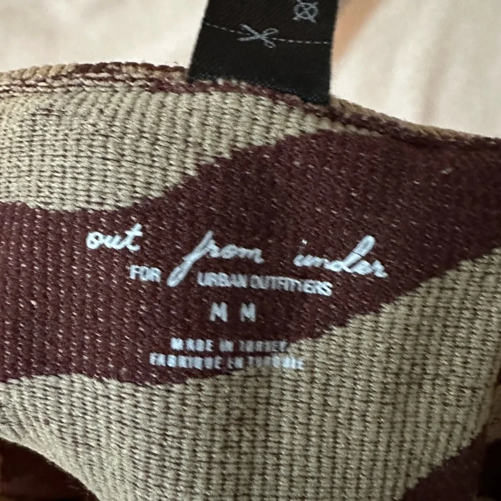 Urban Outfitters: Out from Under Fitted Brown and Tan Romper Size Medium - Picture 3 of 3